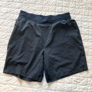 Lululemon T.H.E. Linerless Shorts Navy Blue 7” Seam Lightweight Running medium